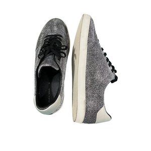 43M ZARA Shimmer Lace up sneaker